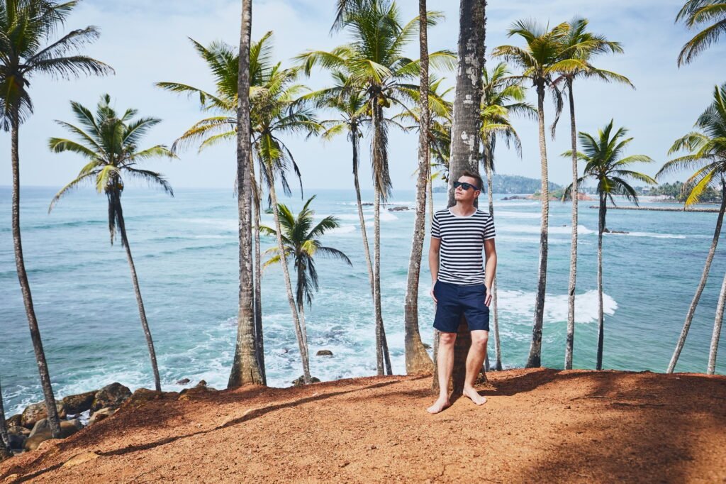 Idyllic day in tropical destination